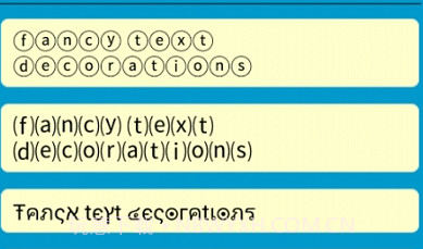 Fancy text for whats.花样文字v1.7截图