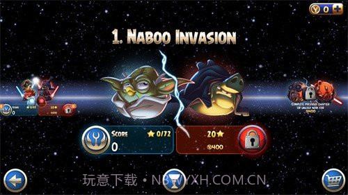 愤怒的小鸟星球大战2无限金币6.2.12截图