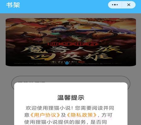 狸猫小说v1.12截图