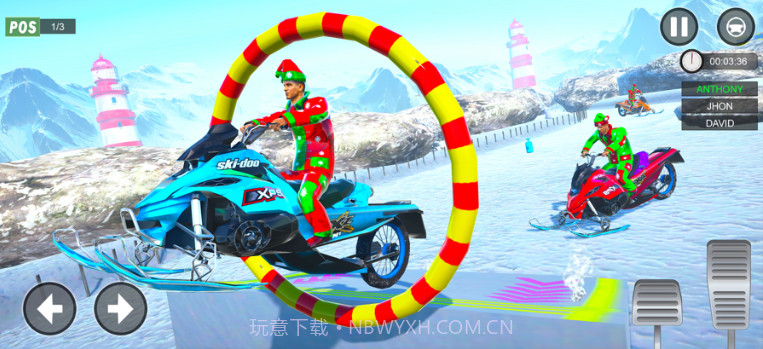 四轮摩托特技疯狂驾驶v1.11截图
