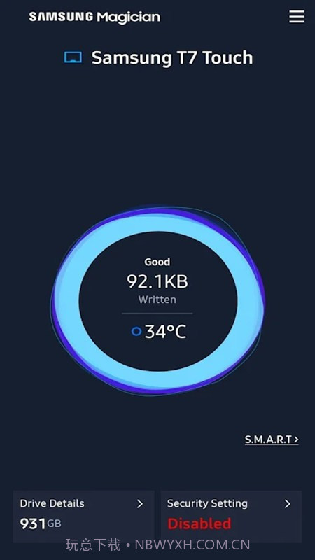 三星魔术师固态硬盘管理v8.0.6截图