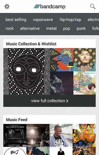 Bandcamp app2.2.16截图