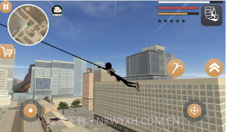 火柴人绳索英雄2v2.5.9截图