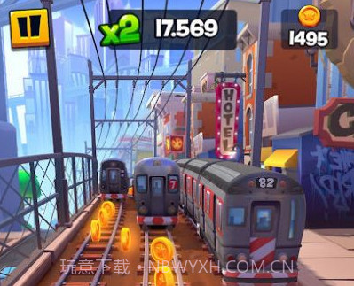 悬浮滑板英雄地铁跑酷v0.3.11截图