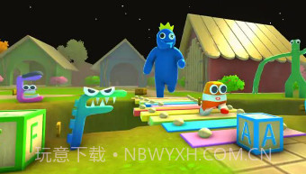 彩虹字母幸存者3Dv0.8截图