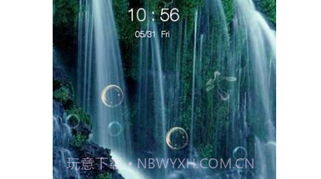 真实天气瀑布动态壁纸v1.11截图