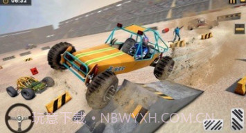 沙丘越野车撞车特技v1.11截图