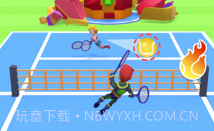 奇怪的网球v1.0.9截图