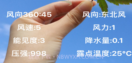 口袋实时预报v1.10截图