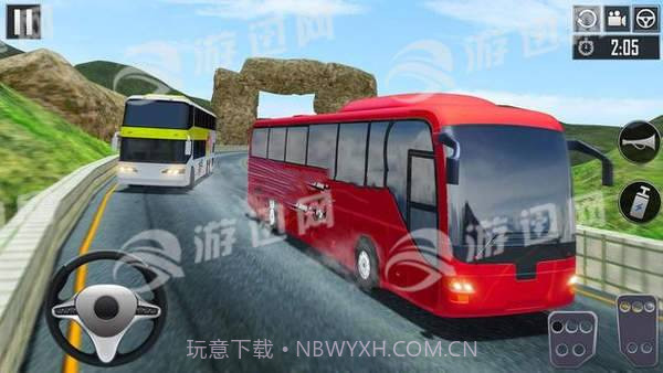 上坡公共汽车行驶1.5截图