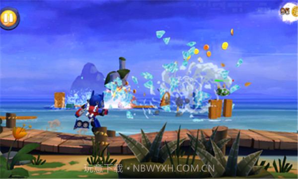 愤怒的小鸟变形金刚v2.13.11截图