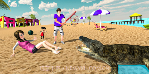 愤怒的鳄鱼恐怖袭击v1.10截图