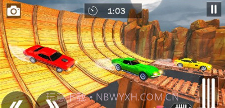 疯狂极限汽车特技比赛v2.12截图