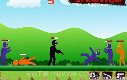 火柴人猎枪射击v1.11截图