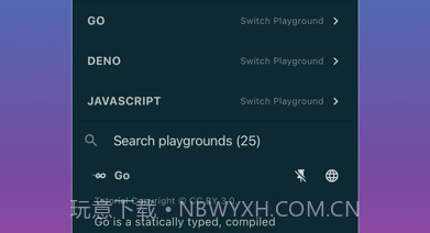 Code Playgroundv3.4.10截图