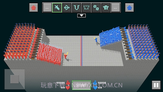块状布娃娃之战v0.7截图