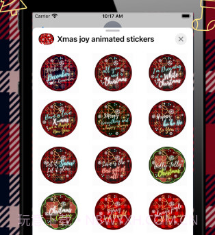 Xmasjoyanimatedstickersv1.10截图