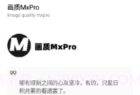 画质mapro最新版V1.11截图