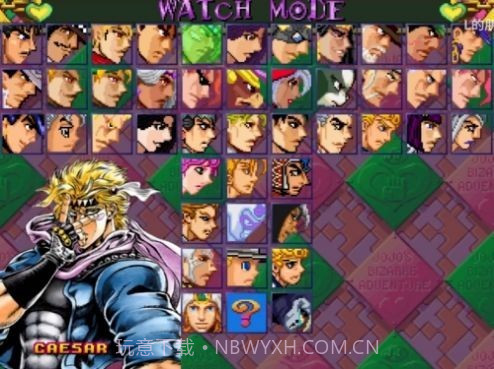 jojo乱斗mugenv1.6截图