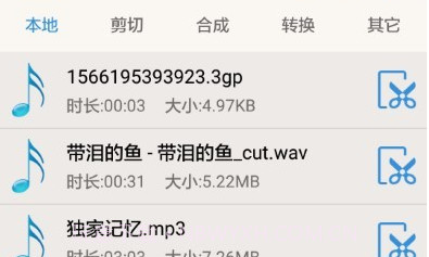 音乐音频剪辑大师v2.4.11截图