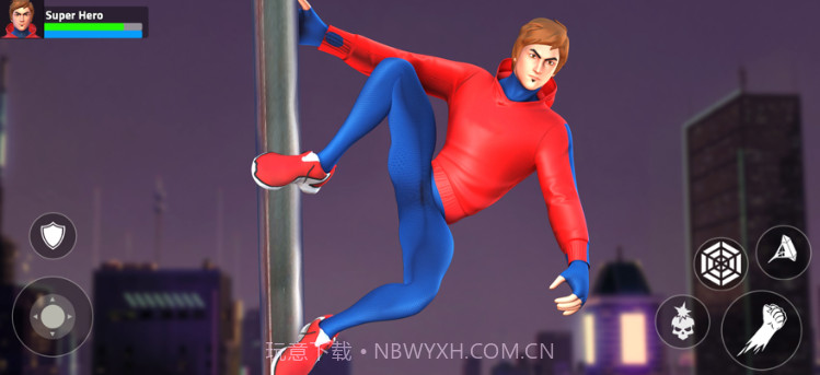 蜘蛛网超级英雄:格斗v1.11截图