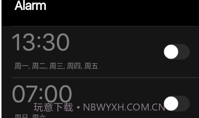 iOS13时钟V2.6.11截图