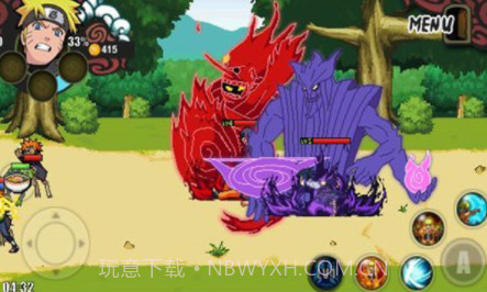 火影战记忍界大战版v8鐎瑰宕渧1.7截图