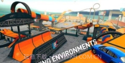 特技赛车手巨型坡道v1鐎瑰宕渧1.13截图