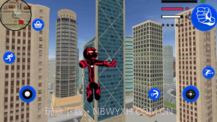 火柴人绳索红蜘蛛侠v1.10截图