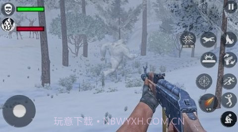 大脚怪猎人雪人夜帝1.11截图