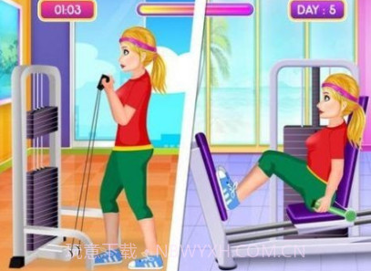 健身女孩锻炼v1.19截图