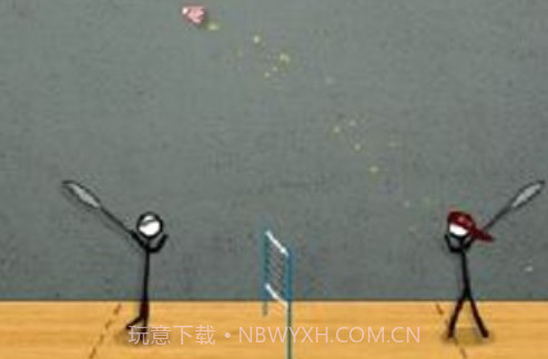 火柴人打羽毛球3v1.17截图