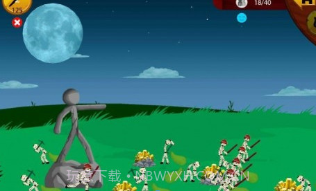 火柴人战争僵尸大战v1.0.11截图
