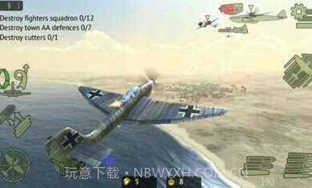 二战战机无限金币版v1.15截图