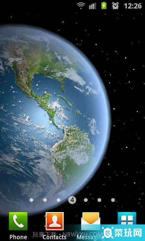 3D高清地球旋转动态壁纸3.5.11截图