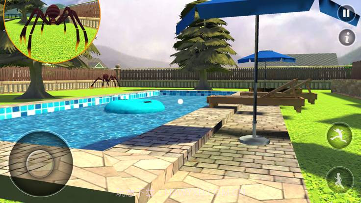 可怕的蜘蛛屋逃生3D1.13截图