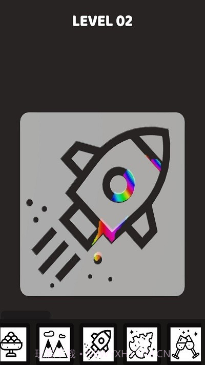 彩虹刮刀画0.1.22截图