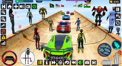 巨型坡道汽车特技2023v2.2.16截图