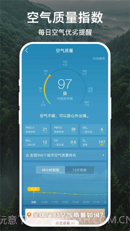 天气预报大字版自定义版v1.4.4截图
