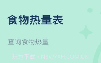 饮食热量表v1.20截图