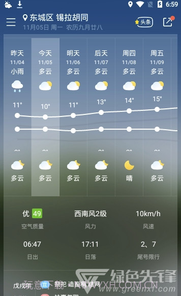 彩虹天气预报V8.04.6 安卓最新版V8.04.17截图