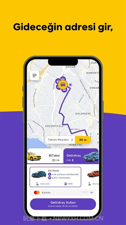 土耳其bitaksi打车v6.1.11安卓版截图