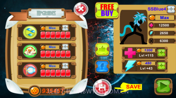 火柴人赛亚人2游戏v1.5.21截图