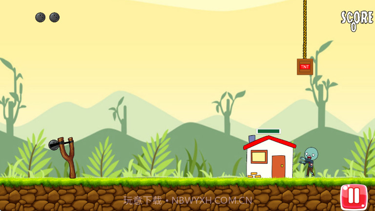 弹弓僵尸战争Angry zombies存档版v2.0.0.3截图