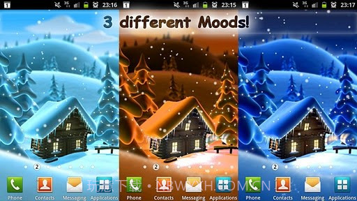 冬日雪景动态壁纸截图3