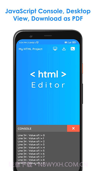 HTML5编辑器(源代码查看器)V2.7 安卓免费版截图2 HTML5编辑器(源代码查看器)V2.7 安卓免费版截图2