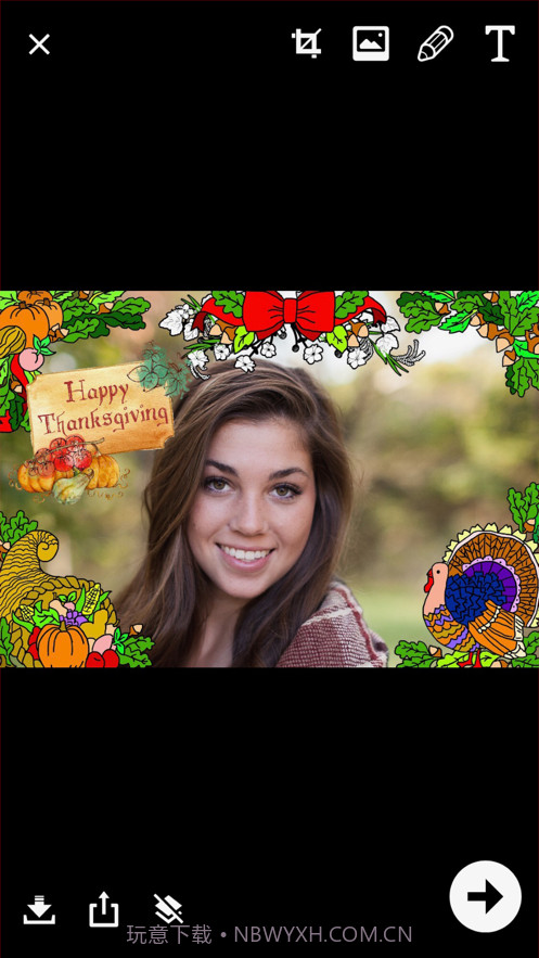 ThanksgivingCard截图2