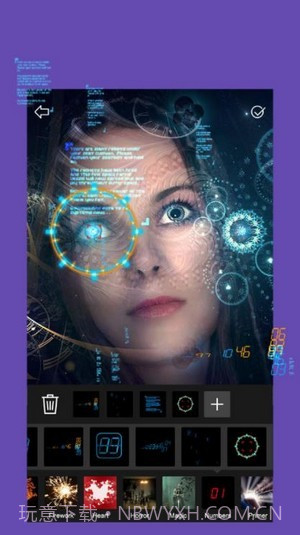 实时贴纸美颜相机截图2