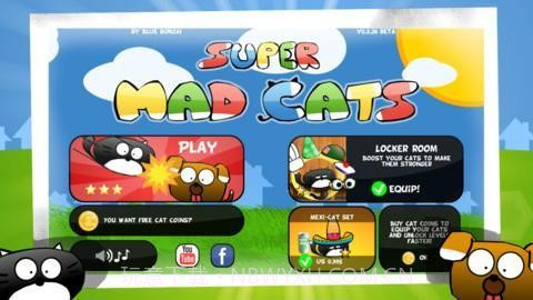 疯猫大战 Super Mad Cats截图2 疯猫大战 Super Mad Cats截图2