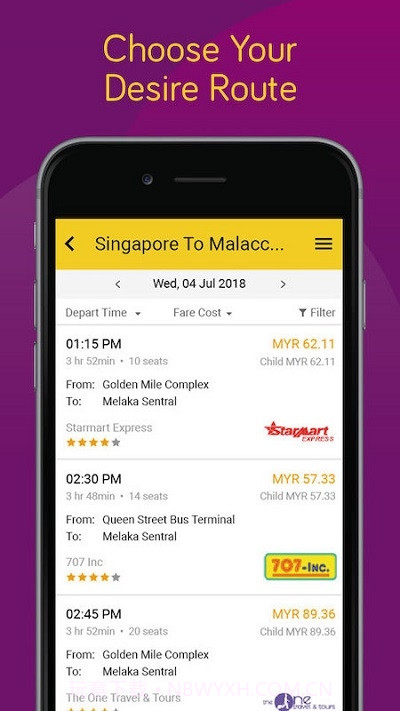 Easybook车票预订截图4 Easybook车票预订截图4